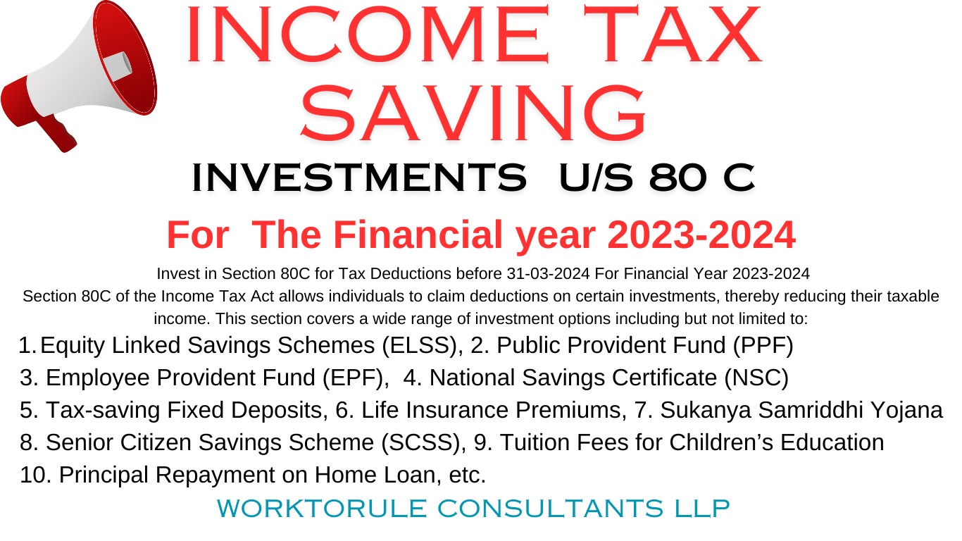 Income tax saving
